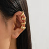 Alloy Geometric Retro Style Earring Suit With Electroplating Treatment