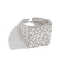 Alloy Geometric Ring Purely Handmade Niche Fashion Allmatch Design