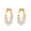 Alloy Geometric Round Bead Manual Design Women's Earrings