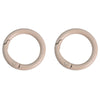 Alloy Geometric Round Spray Painted Mobile Phone Chain Key Chain Hook Buckle Ring
