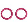 Alloy Geometric Round Spray Painted Mobile Phone Chain Key Chain Hook Buckle Ring