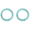 Alloy Geometric Round Spray Painted Mobile Phone Chain Key Chain Hook Buckle Ring