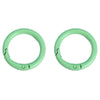 Alloy Geometric Round Spray Painted Mobile Phone Chain Key Chain Hook Buckle Ring