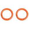 Alloy Geometric Round Spray Painted Mobile Phone Chain Key Chain Hook Buckle Ring
