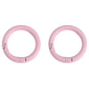 Alloy Geometric Round Spray Painted Mobile Phone Chain Key Chain Hook Buckle Ring