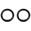 Alloy Geometric Round Spray Painted Mobile Phone Chain Key Chain Hook Buckle Ring