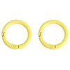 Alloy Geometric Round Spray Painted Mobile Phone Chain Key Chain Hook Buckle Ring
