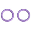 Alloy Geometric Round Spray Painted Mobile Phone Chain Key Chain Hook Buckle Ring