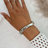 Alloy Geometric Simple Electroplated Bracelet Set