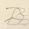 Alloy Geometric Simple Opening Bracelet Ring Jewelry With Electroplating