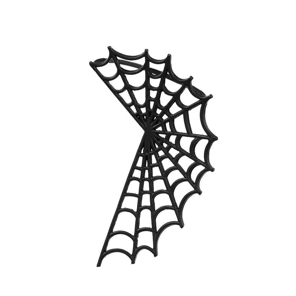 Alloy Geometric Spider Web Ear Bone Clip Earrings Electroplating Dark Style Exaggerated Sexy Hot Punk For Women