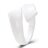 Alloy Geometric Spray Painted Silver Plated Fashion Ring For Women