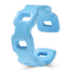 Alloy Geometric Spray Painted Silver Plated Fashion Ring For Women