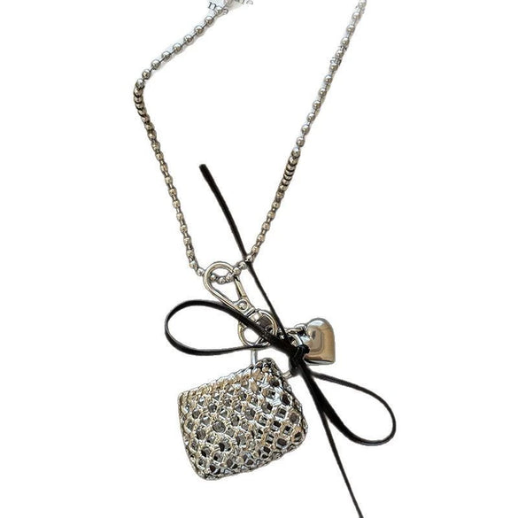 Alloy Geometric Starfish Pendant Necklace Electroplating Light Luxury Minimalist Collarbone Chain For Women