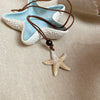 Alloy Geometric Starfish Pendant Necklace Electroplating Light Luxury Minimalist Collarbone Chain For Women