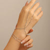 Alloy Geometric Style Electroplated Butterfly Love Finger Ring For Women