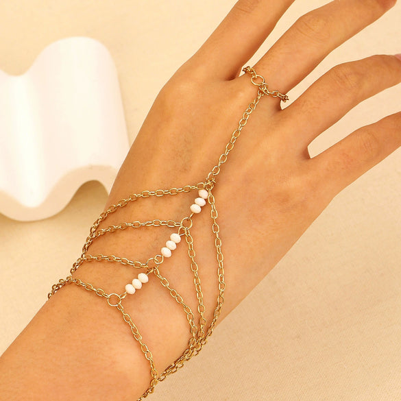 Alloy Geometric Style Electroplated Butterfly Love Finger Ring For Women