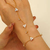 Alloy Geometric Style Electroplated Butterfly Love Finger Ring For Women