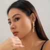 Alloy Geometric Style Electroplated Clavicle Chain Jewelry
