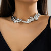 Alloy Geometric Style Electroplated Clavicle Chain Jewelry