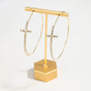 Alloy Geometric Style Electroplated Earrings For Women