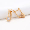 Alloy Geometric Style Electroplated Earrings For Women