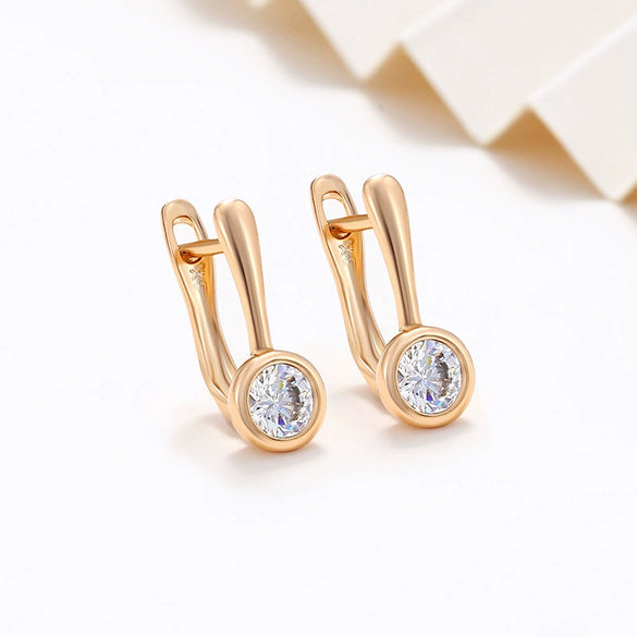 Alloy Geometric Style Electroplated Earrings For Women