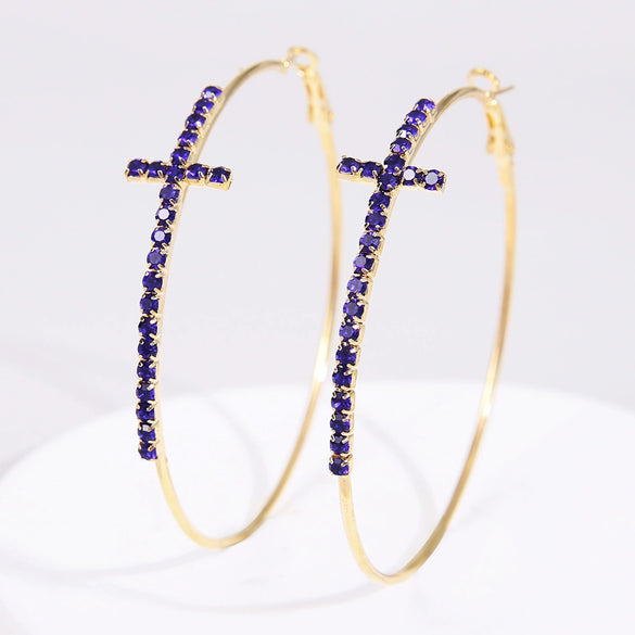 Alloy Geometric Style Electroplated Earrings For Women
