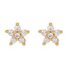 Alloy Geometric Style Electroplated Tassel Bear Cloud Earrings Unisex Jewelry