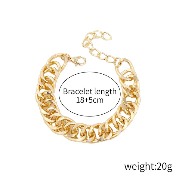 Alloy Geometric Style Electroplated Women's Bracelet
