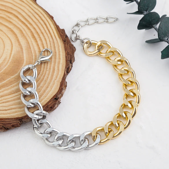Alloy Geometric Style Electroplated Women's Bracelet
