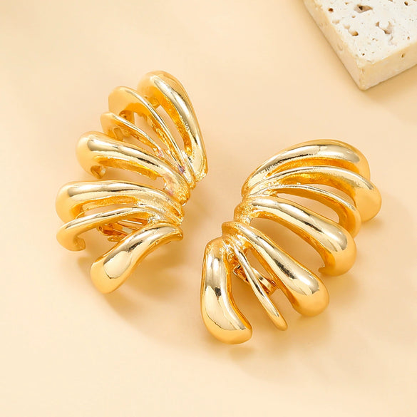 Alloy Geometric Style Electroplated Women's Earrings