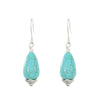 Alloy Geometric Style Pine Stone Turquoise Tassel Women's Earrings