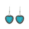 Alloy Geometric Style Pine Stone Turquoise Tassel Women's Earrings