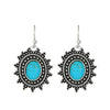 Alloy Geometric Style Pine Stone Turquoise Tassel Women's Earrings