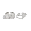 Alloy Geometric Ushaped Purely Handmade Men's Ring And Bracelet