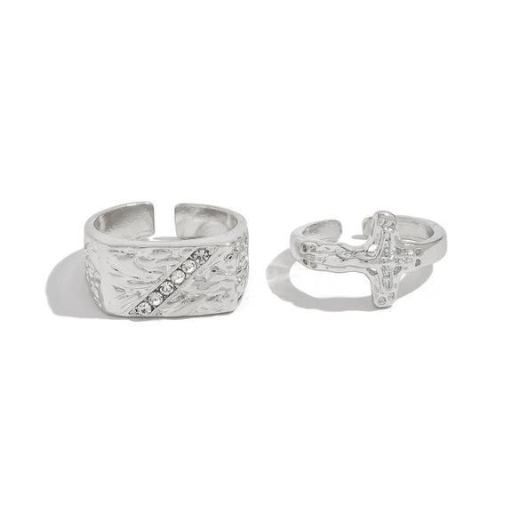 Alloy Geometric Ushaped Purely Handmade Men's Ring And Bracelet