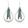 Alloy Geometric Vintage Earrings For Women With Electroplating Treatment