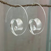 Alloy Geometric Vintage Round Spiral Leaf Women's Earrings