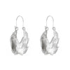 Alloy Geometric Water Drop Earrings For Women With Retro Style And Electroplating Processing