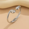 Alloy Geometric Water Drop Light Luxury Style Electroplated Bracelet