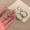 Alloy Geometric Women's Earrings With Electroplating