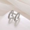 Alloy Geometric Women's Pearl Brooch And Silk Scarf Buckle Electroplated Accessories
