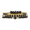 Alloy Glass Beads Geometric Handmade Unisex Imitation Crystal Rice Beads Bracelet