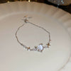Alloy Gold Electroplated Butterfly Pearl Women's Bracelet With Animal Pattern