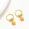 Alloy Goldplated Elegant Fashion Tassel Star And Heart Earrings For Women