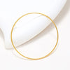 Alloy Goldplated Minimalist Geometric Women's Bracelet
