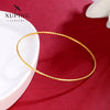 Alloy Goldplated Minimalist Geometric Women's Bracelet