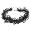 Alloy Gothic Style Rivet Wings Lolita Collar Necklace With Geometric Pattern