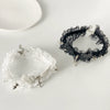 Alloy Gothic Style Rivet Wings Lolita Collar Necklace With Geometric Pattern